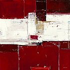 2011 Canvas Paintings - Red Abstract II